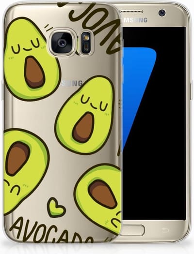 Samsung Galaxy S7 Telefoonhoesje met Naam Avocado Singing