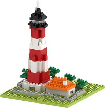 Vuurtoren- Brixies- Bouwsteentjes-Bouwset