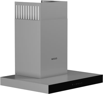 Wiggo WE-A641T(X) – T-Model Wandschouw Afzuigkap 60 cm – RVS – 650 m³/h – LED Verlichting – Energieklasse A – 5 jaar garantie