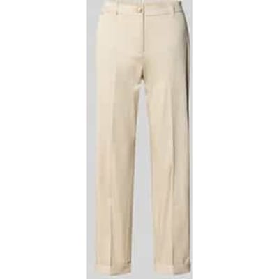 Slim fit Chino van katoensatijn