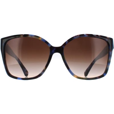 Michael Kors MK2201 Malia 395213 helderblauw schildpad bruin gradiÃ«nt zonnebril