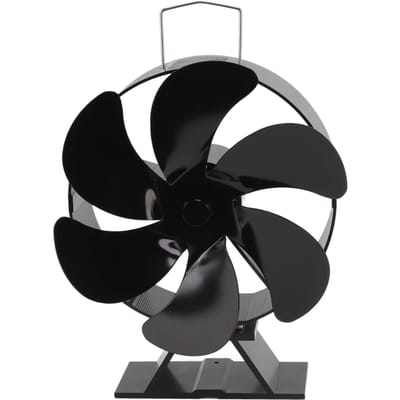 6 Bladen Openhaardventilator Thermo-elektrische Module Houtkachelventilator Warmte Aangedreven Houtverbranding Lucht