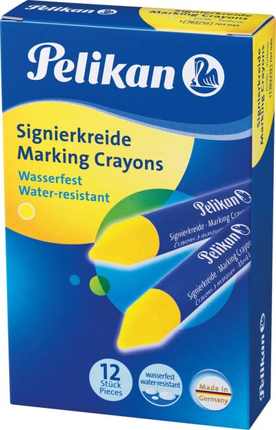 Markierkreide Pelikan 762/12 gelb