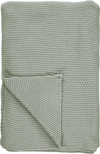 Marc O'Polo Nordic Knit Plaid Garden Green - 130x170 cm