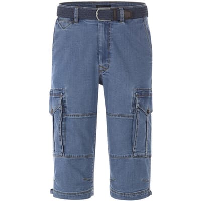 Babista herren Denim Bermuda - 48 - lichtblauw - Plus Size
