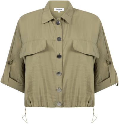 Zoso Blouse Nienke 252 1250 Green Dames Maat - XXL
