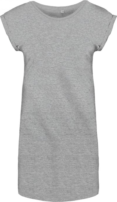 Kariban Lang dames-t-shirt K388 - Light grey heather - S/M