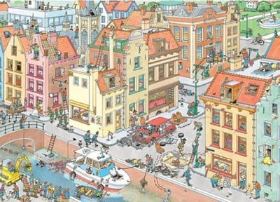 Jan van Haasteren Het Ontbrekende Stukje puzzel - 1000 stukjes