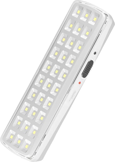 LED Lamp Oplaadbaar met Stekker - Brinton - Oplaadbare LED Verlichting - 2W - 30 LEDs - Helder/Koud Wit 6500K