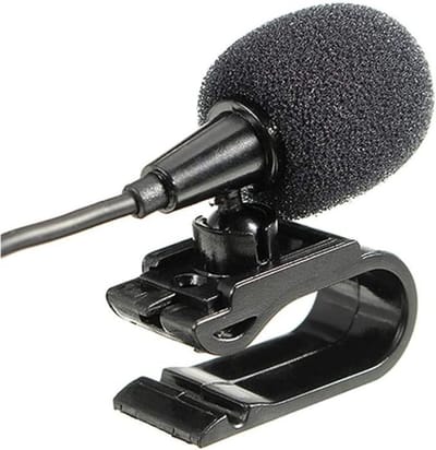 MG Adapter met Microfoon - AX37 - Zwart