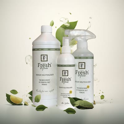 Fresh&Fine Tripple pack - Dierengeur - ontgeuren + luchtverfrissen & kant en klaar navulling