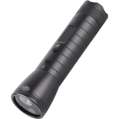 Mini Caméra Sport Action Lampe Torche Style 1920x1080 120 Degrés Étanche pour Activités Extérieures à Vélo