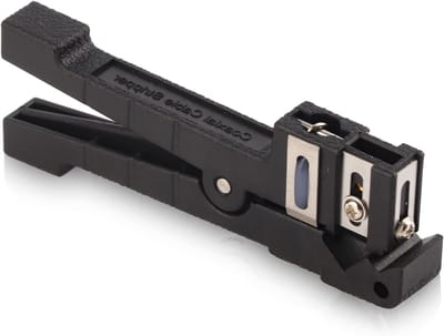 Optische vezelstripper en coaxiale kabelsnijder voor kabelconstructie, handstripper met 4.8-7.9mm stripdiameter, ideaal voor precisiewerk en kabelbeheer