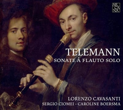 Lorenzo Cavasanti, Sergio Ciomei, Caroline Boersma - Telemann: Sonate à Flauto Solo (CD)