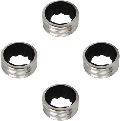 RVS Druppelring voor Wijnflessen, 4 Stuks Druppelvangers, Herbruikbare Wijnaccessoires voor Perfecte Serveermomenten