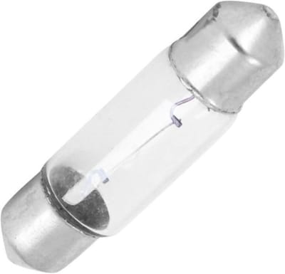 Verlichting Lampje 6V 5W voor Motorfiets, Scooter en Brommer Achterlicht (SV8.5), 11x44mm