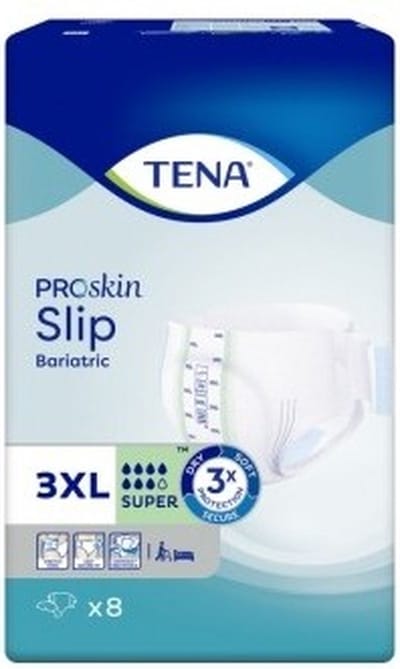 Tena Slip Super 3XL (Bariatrisch) - 4 pakken van 8 stuks