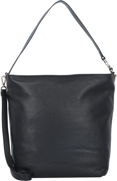 Marc O'Polo Schoudertas Dunja Hobo Bag Black Zwart