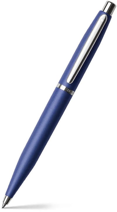 Sheaffer Balpen - VFM E9401 - Neon Blue Nickel Plated