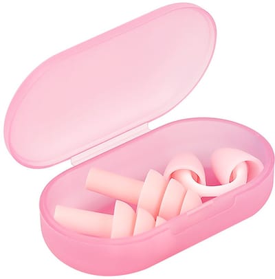 Zwemneusclips – Onzichtbare neusclip – Siliconen zwemneusclips – Comfortabele neusbeschermer voor zwemmen – Inclusief opbergdoosje – Geschikt voor beginners – Roze – Voor kinderen