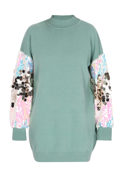 IZIA Jurk Dames aqua