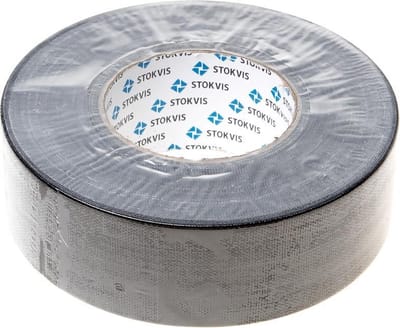 Ducttape premium zwart 50mm x 50 meter