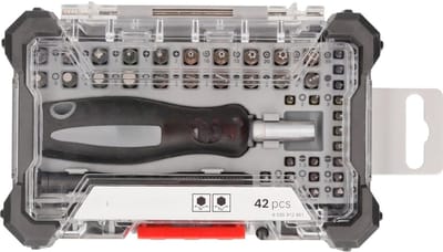 Famanu – 42-delige precisie-bitset – Magnetisch gereedschap voor fijne elektronica en doe-het-zelf klussen