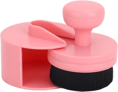 Zachte Fluffy Nagelstofborstel voor Professionele Nagelreiniging met Platte Handgreep, Ideaal voor Make-up en Nagelverzorging