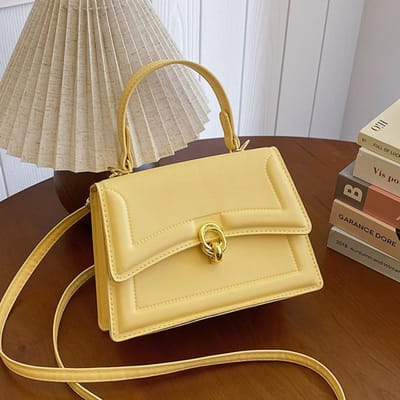 Modieuze Tas met Textuur voor Dames Nieuwe Trendy en Modieuze Veelzijdige Handgedragen Kleine Vierkante Tas Modieuze Casual Crossbody Tas white