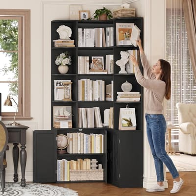 Luxe L-vormige Hoekbank – 80x80x187 cm – Industrohome