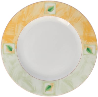 Lubiana Roma Bord Porseleinen Dinerbord Groen Blad 27 cm