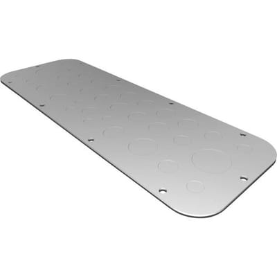 Rittal AX 2573.100 2573100 Flensplaten (l x b) 149 mm x 447 mm Plaatstaal Grijs 1 stuk(s)