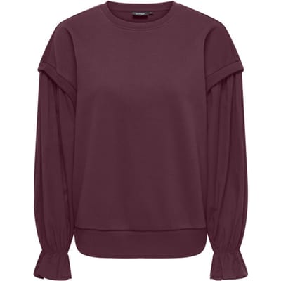 Only Trui Onllin L/s Mix Sweat Cs Swt 15383958 Fig Dames Maat - XS
