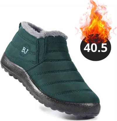 Nivard Snowboots - Sneeuwschoenen - Sneeuwboots - Dames - Wintersport - Ski - Skischoenen - Donker Groen - 40.5 - Laag