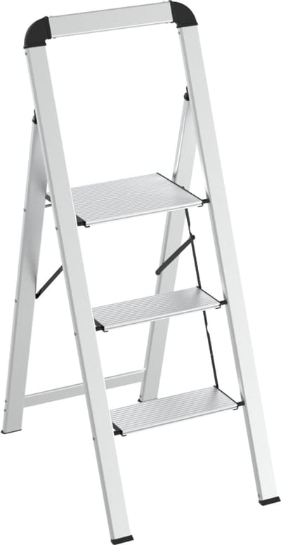 Escalo - Trapladder - Ultraslim - Aluminium - Inklapbaar - 3 treden