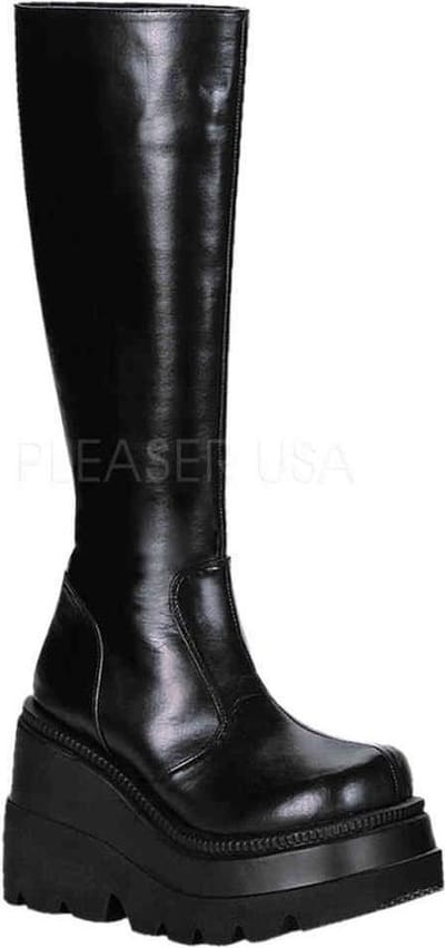 EU 41,5 = US 11 | SHAKER-100 | 4 1/2 PF Goth Punk Lolita Knee BT