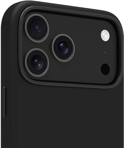 dbramante1928, Hoesje geschikt voor iPhone 17 Pro - Roskilde MagSafe ICON Materiaal Versterkt, Zwart