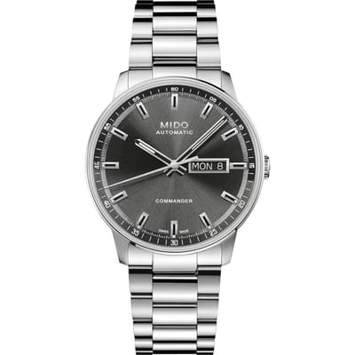 MIDO Commander M0214301106100 Commander Datoday Horloge