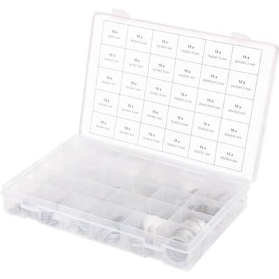 KS TOOLS assortiment aluminium afdichtringen M5-28 300-delig - 970.0160