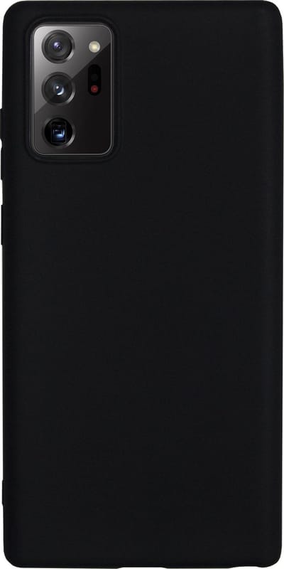 BMAX hoesje geschikt voor Samsung Galaxy Note 20 / Dun en beschermend telefoonhoesje / Case / Beschermhoesje / Telefoonhoesje / Hard case / Telefoonbescherming - Zwart