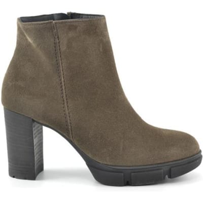 Paul Green 8005 Enkelboots - Enkellaarsjes - Dames - Taupe - Maat 40,5