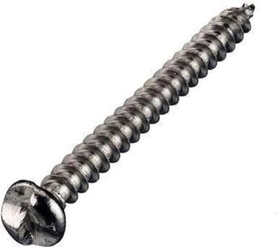 Deltafix anti-inbraakschroef 1-toer verzinkt 4.0 x 40 mm 10 st.