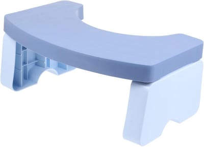 Voetkruk Kinderen - Opstapje Toilet - Toilet Ondersteuning - Stabiele Anti-slip Basis - 39.5 x 21.5 x 17.5 cm - Blauw