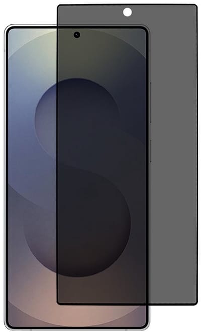 Coverup Screen Protector - Geschikt voor Samsung Galaxy S26 Ultra Screen Protector - Coverup Full-Cover Privacy Tempered Glass - Fingerprint Unlock - Zwart