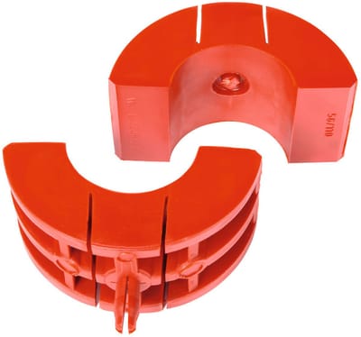 ROTHENBERGER Spanbekkenset voor ROCUT 110, 56mm, 2 Halve schalen - 55024