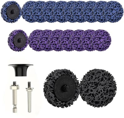 Grof Reinigingsschijven Set - 21 Stuks 50mm voor Slijpen en Polijsten