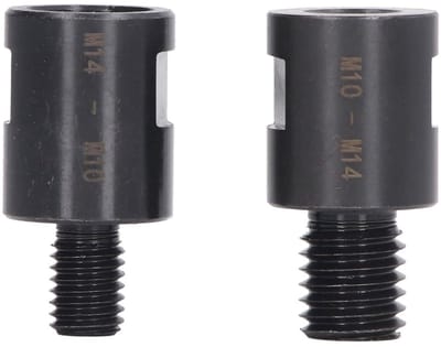 JHUBERS - M14 Naar M10 Draadadapter - Booradapter - Betrouwbare verbinding - 15 x 10 x 2 cm - Draadconversie - Geschikt voor gereedschap - Stabiele...
