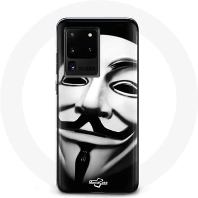 Coque pour Samsung Galaxy S20 Ultra Nous sommes légion masque anonyme
