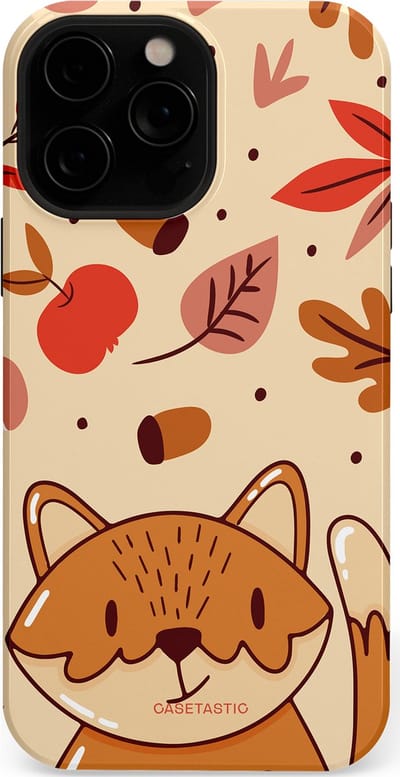 Casetastic hoesje geschikt voor Apple iPhone 13 Pro Max - MagSafe - Dubbellaagse bescherming - Boskat op avontuur - Fashion Case - Zand Terracotta Rood