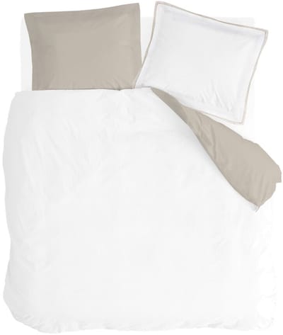 Walra Dekbedovertrek Classy Tencel - 200x220 - 65% Tencel / 35% Katoen BCI - Off White / Beige